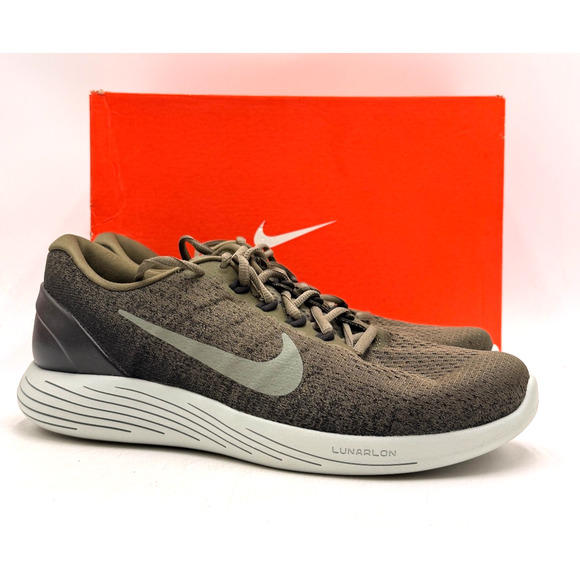 Nike LUNARGLIDE 9 Men's NEW Black US Size 11.5 - Picture 1 of 10